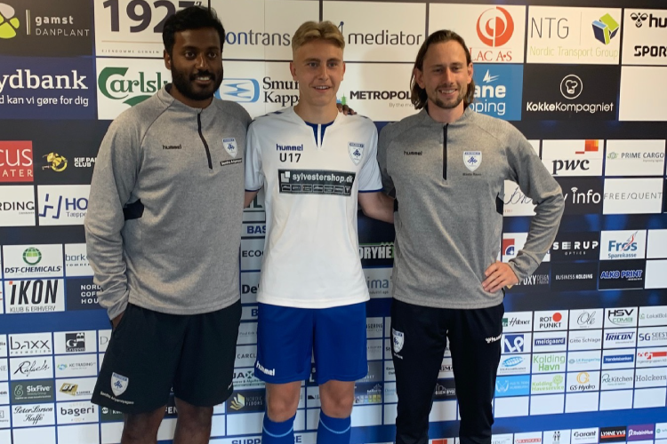 Elias Andersens rejse med NF Academy endte med professionel kontrakt i Kolding